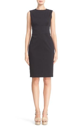 Women's Max Mara Maia Stretch Cotton Sateen Dress