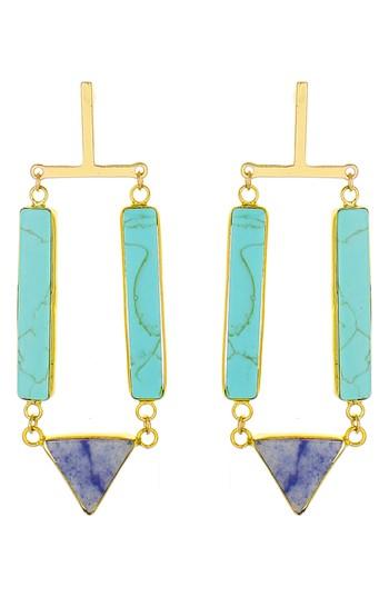 Women's Panacea Stone Drop Earrings