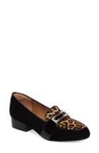 Women's Sofft Brandis Genuine Calf Hair Loafer M - Black