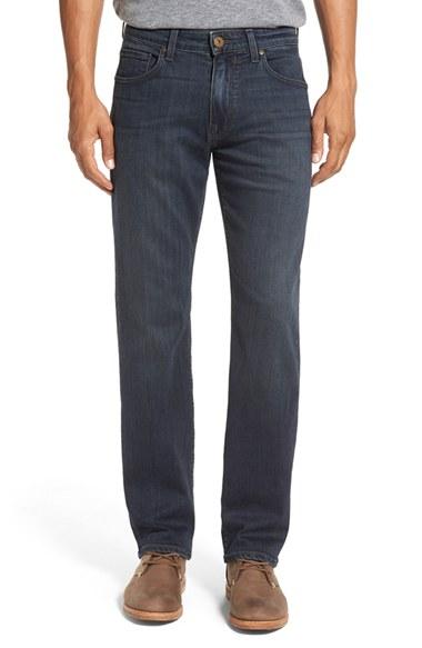 Men's Paige 'normandie - Transcend' Straight Leg Jeans - Blue