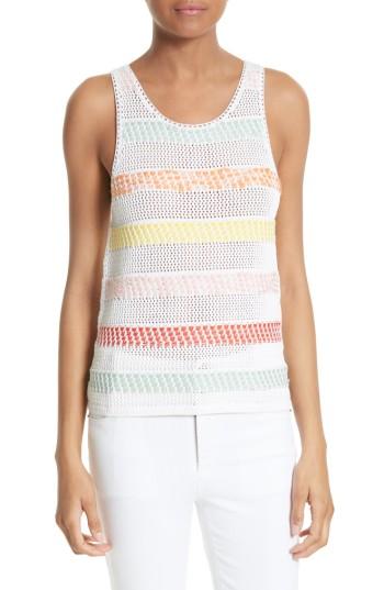 Women's Alice + Olivia Trinity Tank - White