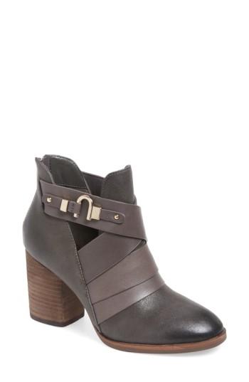 Women's Isola 'ladora' Block Heel Bootie M - Grey