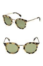 Women's Celine 49mm Round Sunglasses - White Tortoise/ Pale Gold