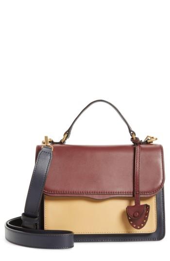 Rebecca Minkoff Small Top Handle Crossbody Bag - Red