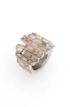 Women's Oscar De La Renta Stacked Baguette Ring