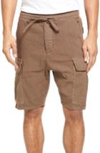 Men's Vince Drop Crotch Linen Blend Cargo Shorts - Brown