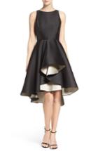Women's Halston Heritage High/low Fit & Flare Dress