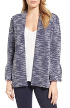 Women's Chaus Bell Cuff Textured Cardigan - Blue