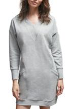 Women's Allette Margot Nursing Sweater Dress - Grey
