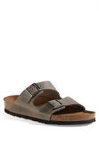 Men's Birkenstock Arizona Soft Slide Sandal -8.5us / 41eu D - Grey