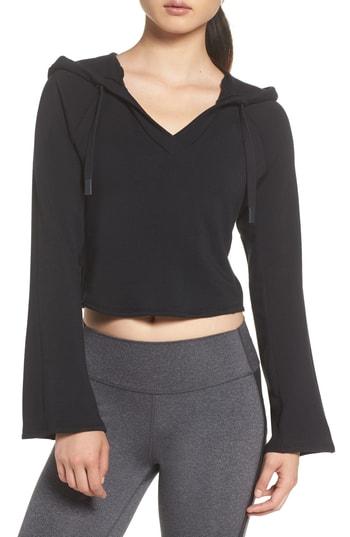 Women's Splits59 Halfback Crop Hoodie - Black