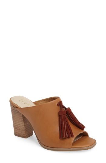 Women's Seychelles Under The Moon Tassel Mule M - Brown