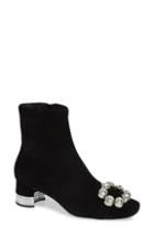 Women's Jeffrey Campbell Sumatra Embellished Bootie M - Black