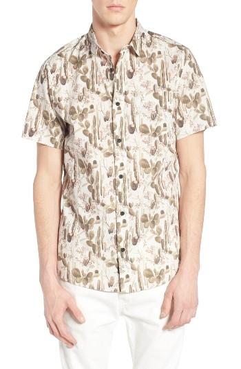 Men's Globe Desert Bloom Print Shirt