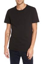 Men's Slate & Stone Solid T-shirt - Black