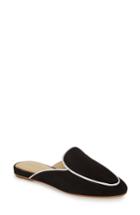 Women's Etienne Aigner Capri Apron Toe Loafer Mule .5 M - Black