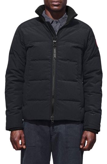 Men's Canada Goose 'woolford' Slim Fit Down Bomber Jacket