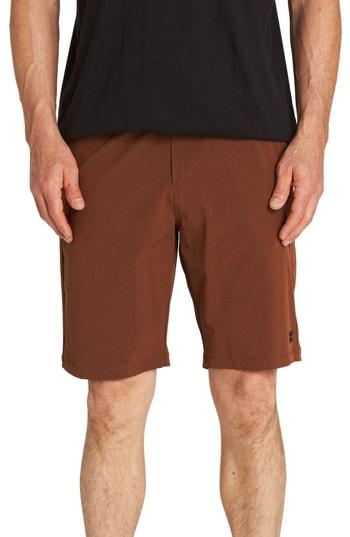 Men's Billabong Crossfire X Mid-length Shorts - Red