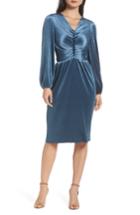 Women's Chelsea28 Ruched Velvet Dress - Blue