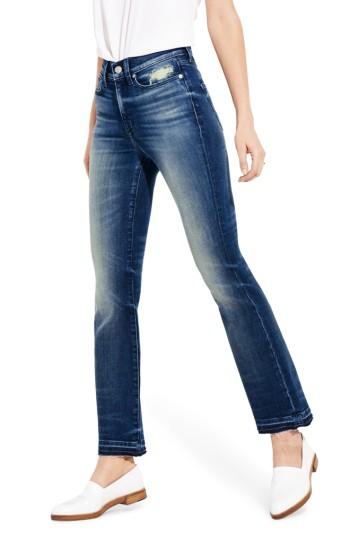 Women's Ayr The Superba Straight Leg Ankle Jeans - Blue