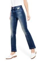 Women's Ayr The Superba Straight Leg Ankle Jeans - Blue