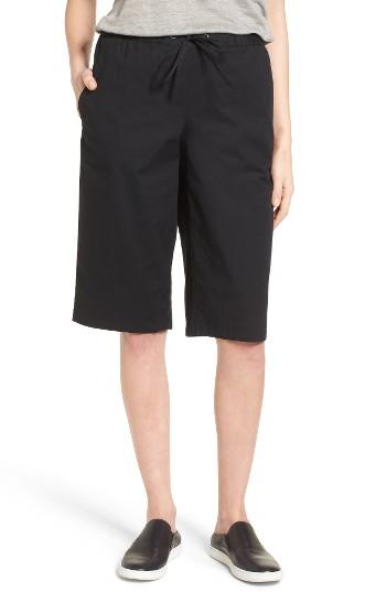 Women's Eileen Fisher Drawstring Stretch Organic Cotton Pants