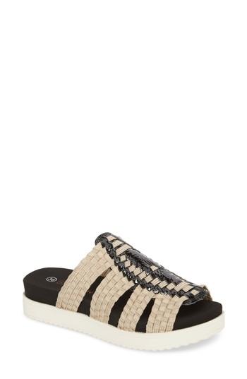 Women's Bernie Mev. St. Barts Slide Sandal Us / 36eu - Metallic