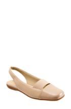 Women's Trotters 'sarina' Slingback Flat .5 N - Beige