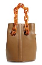 Trademark Goodall Leather Bucket Bag - Brown