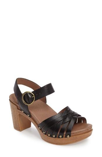Women's Dansko Dawson Sandal .5-8us / 38eu M - Black