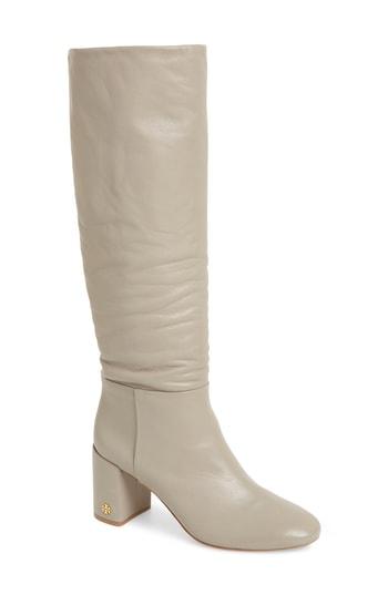 Women's Tory Burch Brooke Slouchy Boot M - Grey