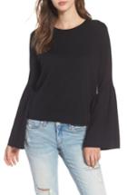 Women's Leith Bell Sleeve Sweater, Size - Black