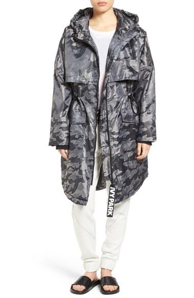 Women's Ivy Park Camo Luxe Parka