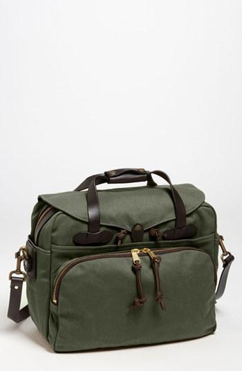 Men's Filson Padded Laptop Bag - Green