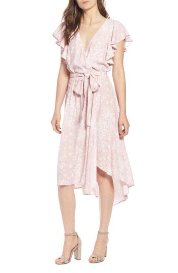 Women's Mcguire Bassinger Faux Wrap Dress - Pink
