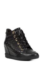 Women's Geox Carum Wedge Sneaker Us / 37eu - Black