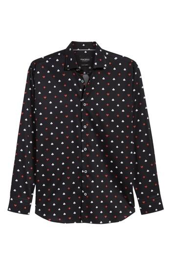 Men's Maceoo Luxor Vegas Sport Shirt (m) - Black