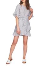 Women's 1.state Ruffle Faux Wrap Dress - Blue