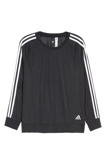 Women's Adidas Essentials Mesh Sweatshirt