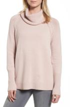 Women's Caslon Cowl Neck Sweater - Pink