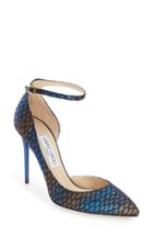 Women's Jimmy Choo 'lucy' Half D'orsay Pointy Toe Pump