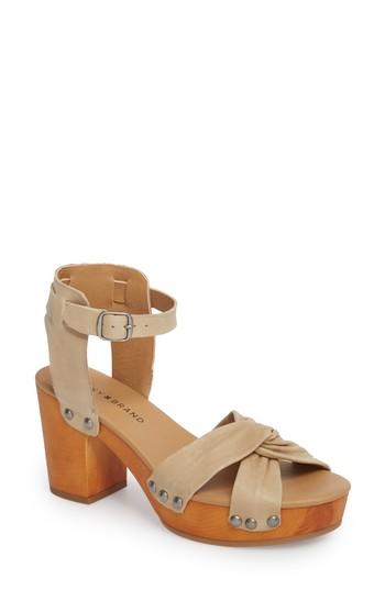 Women's Lucky Brand Whitneigh Sandal M - Beige