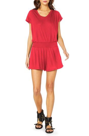 Women's Michael Stars Romper - Red