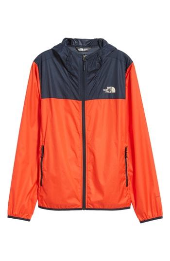 Men's The North Face Cyclone 2 Windwall Raincoat - Red