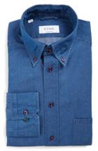 Men's Eton Contemporary Fit Denim Dress Shirt