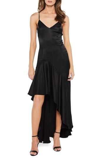 Women's Bardot Arella Satin Gown - Black