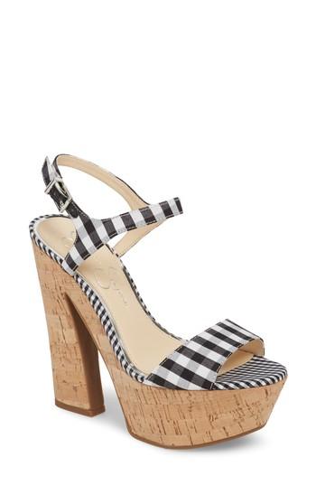 Women's Jessica Simpson Divella Platform Sandal .5 M - Black
