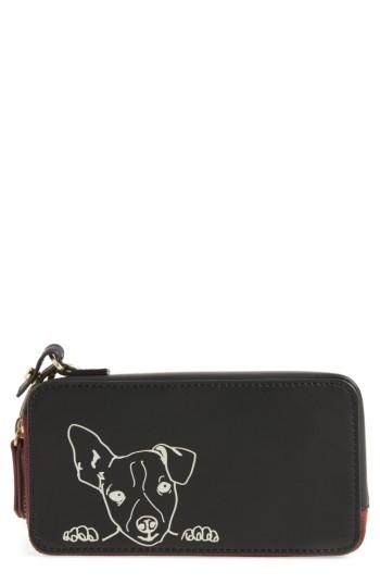Women's Ed Ellen Degeneres Brea Convertible Smartphone Leather Clutch -