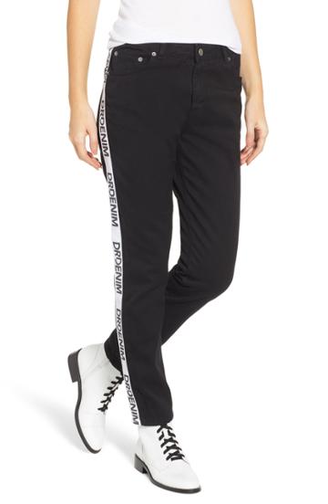 Women's Dr. Denim Supply Co. Pepper Logo Stripe - Blue