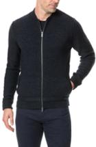 Men's Rodd & Gunn Fairton Regular Fit Wool Zip Front Sweater - Blue